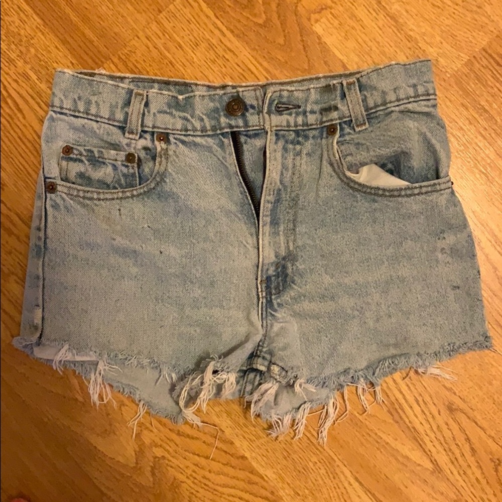 Vintage Levi Jean Shorts